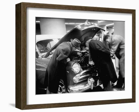 General Motors New Car Show-Ralph Morse-Framed Photographic Print