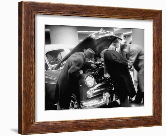 General Motors New Car Show-Ralph Morse-Framed Photographic Print