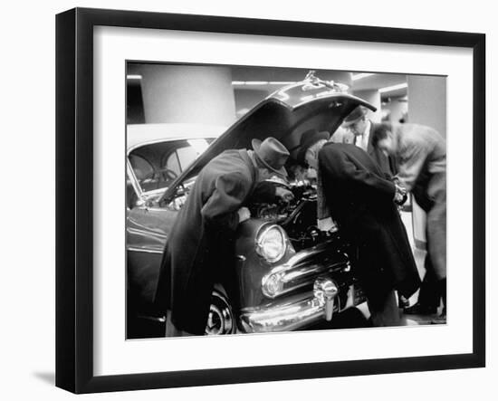 General Motors New Car Show-Ralph Morse-Framed Photographic Print