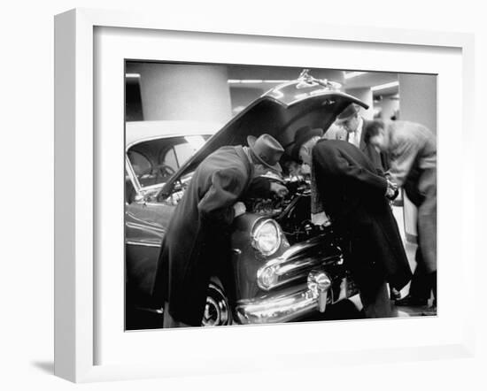 General Motors New Car Show-Ralph Morse-Framed Photographic Print