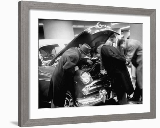 General Motors New Car Show-Ralph Morse-Framed Photographic Print