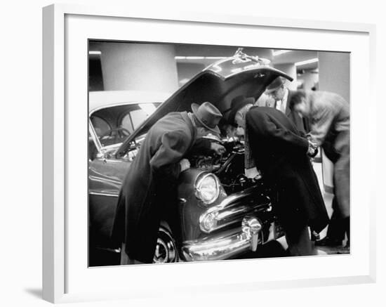 General Motors New Car Show-Ralph Morse-Framed Photographic Print