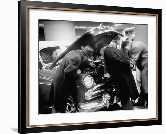 General Motors New Car Show-Ralph Morse-Framed Photographic Print