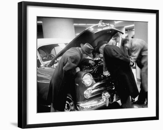 General Motors New Car Show-Ralph Morse-Framed Photographic Print