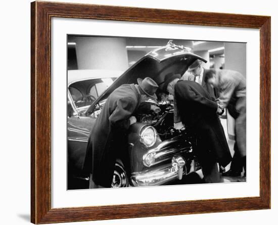 General Motors New Car Show-Ralph Morse-Framed Photographic Print