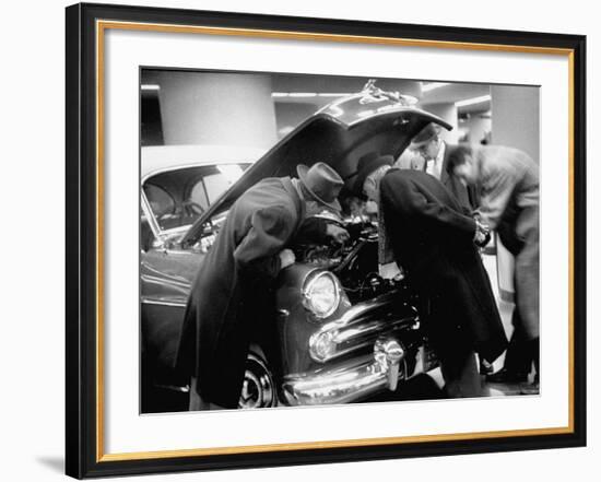 General Motors New Car Show-Ralph Morse-Framed Photographic Print