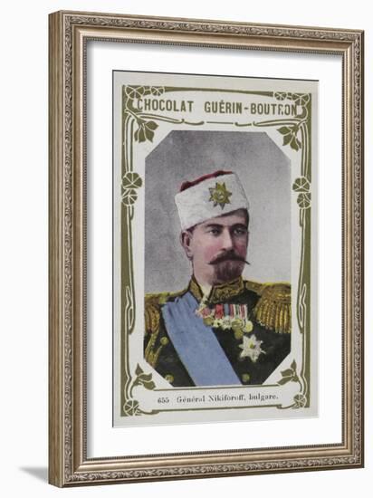 General Nikiforoff, Bulgare-null-Framed Giclee Print