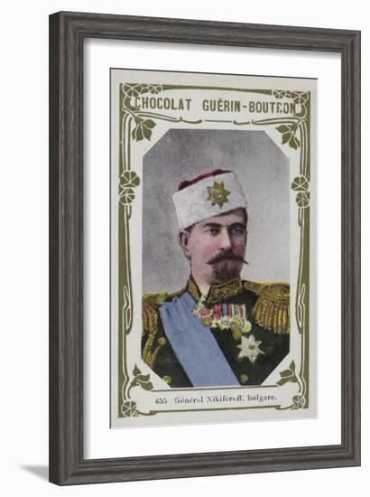 General Nikiforoff, Bulgare-null-Framed Giclee Print