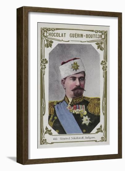 General Nikiforoff, Bulgare-null-Framed Giclee Print