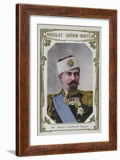 General Nikiforoff, Bulgare-null-Framed Giclee Print