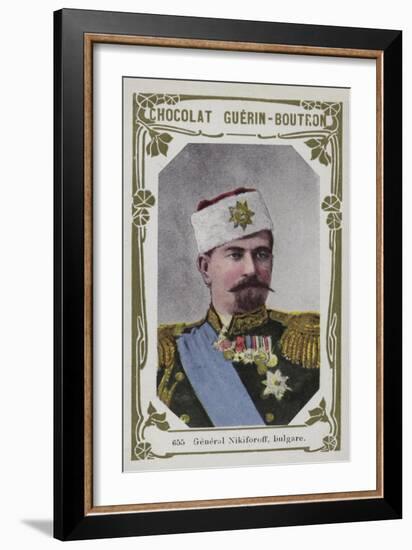 General Nikiforoff, Bulgare-null-Framed Giclee Print