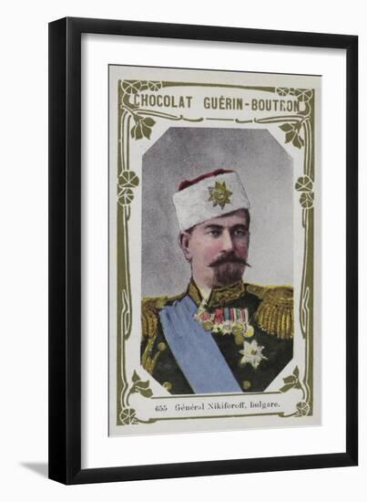 General Nikiforoff, Bulgare-null-Framed Giclee Print