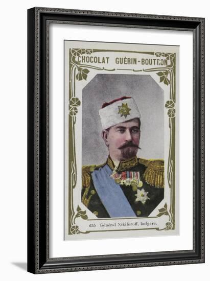 General Nikiforoff, Bulgare-null-Framed Giclee Print