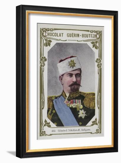 General Nikiforoff, Bulgare-null-Framed Giclee Print