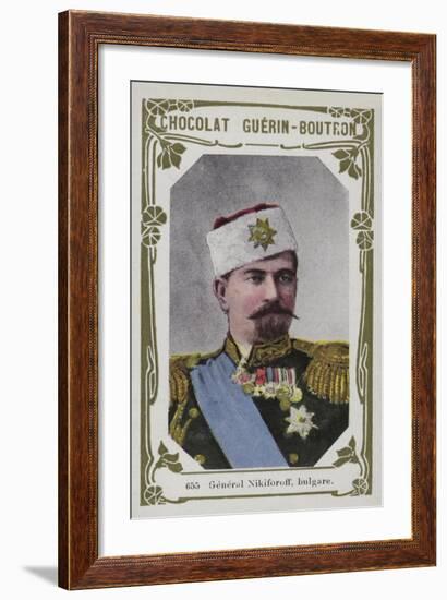 General Nikiforoff, Bulgare-null-Framed Giclee Print