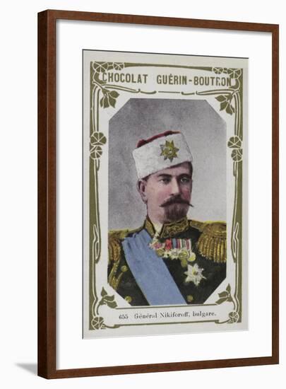General Nikiforoff, Bulgare-null-Framed Giclee Print
