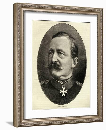 General Obernitz Print-null-Framed Giclee Print