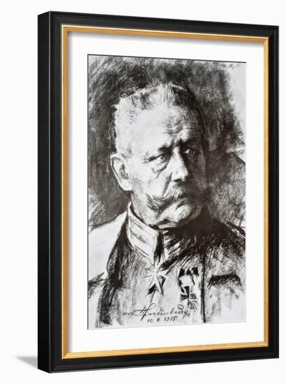 General Paul Von Hindenburg-Hugo Vogel-Framed Giclee Print