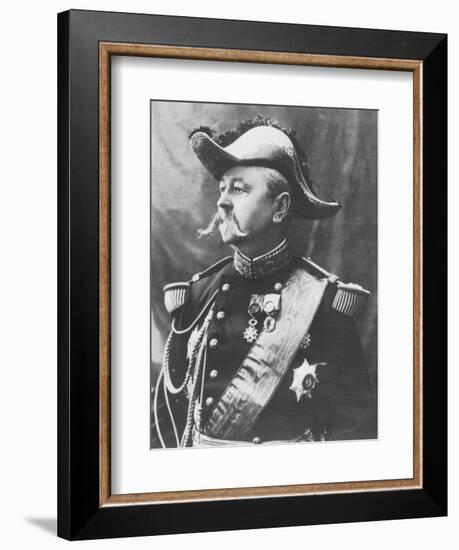 'General Pendezec', c1893-Unknown-Framed Photographic Print