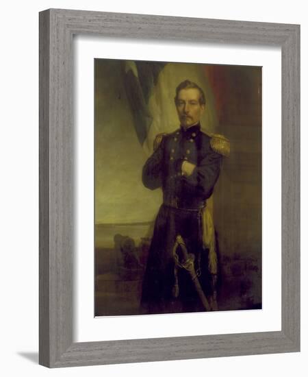 General Pierre G.T. Beauregard, 1861-George Peter Alexander Healy-Framed Giclee Print