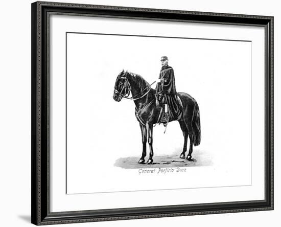 General Porfirio Diaz (1830-191), President of Mexico, C1900s-null-Framed Giclee Print