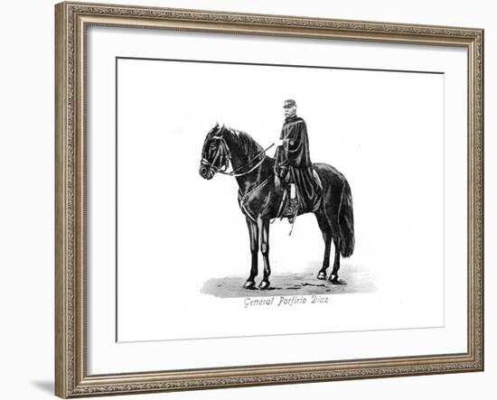 General Porfirio Diaz (1830-191), President of Mexico, C1900s-null-Framed Giclee Print