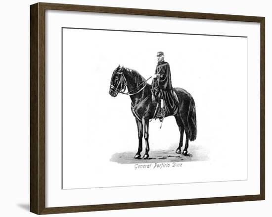 General Porfirio Diaz (1830-191), President of Mexico, C1900s-null-Framed Giclee Print