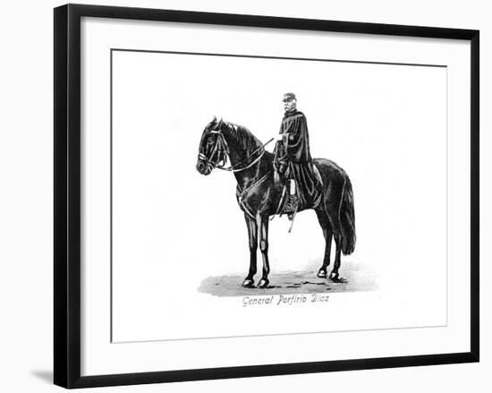 General Porfirio Diaz (1830-191), President of Mexico, C1900s-null-Framed Giclee Print