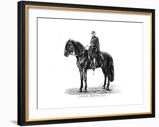 General Porfirio Diaz (1830-191), President of Mexico, C1900s-null-Framed Giclee Print