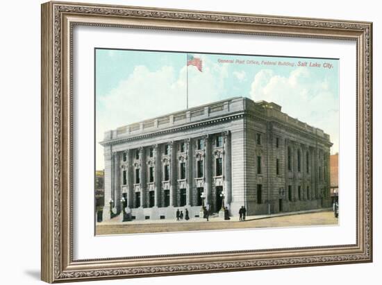 General Post Office, Salt Lake City-null-Framed Art Print