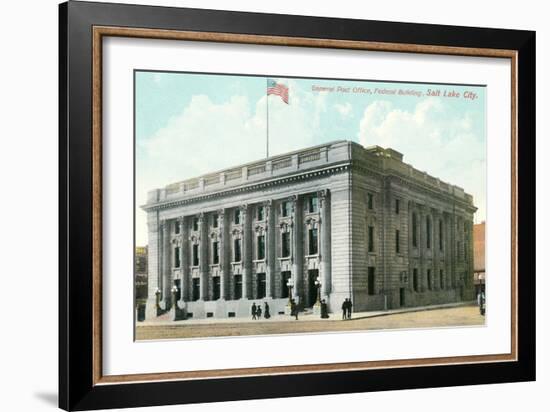 General Post Office, Salt Lake City-null-Framed Art Print