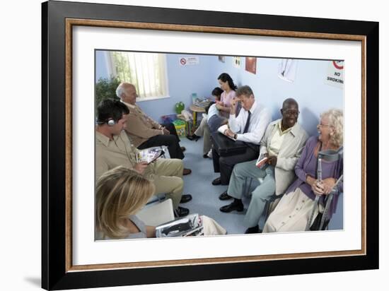 General Practice Waiting Room-Adam Gault-Framed Photographic Print