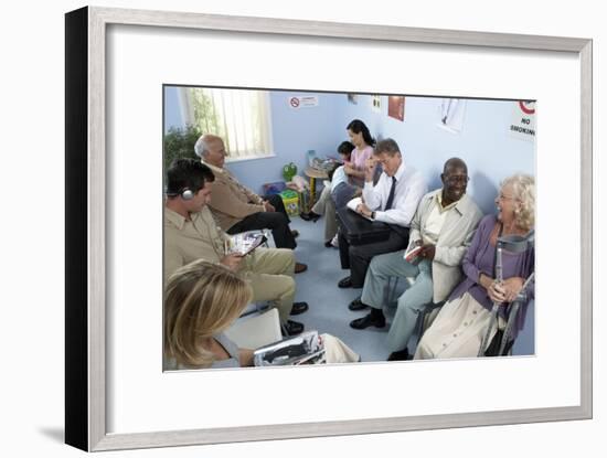 General Practice Waiting Room-Adam Gault-Framed Photographic Print