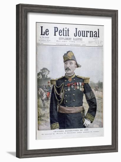 General Raoul Le Mouton De Boisdeffre, French Soldier, 1895-Henri Meyer-Framed Giclee Print