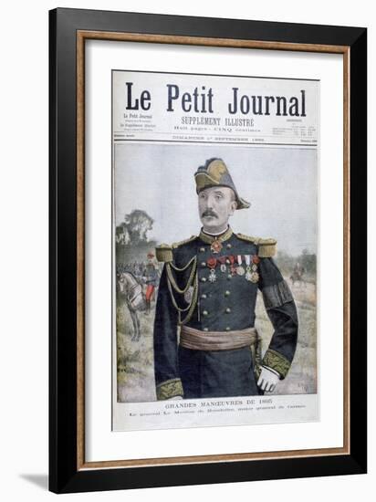 General Raoul Le Mouton De Boisdeffre, French Soldier, 1895-Henri Meyer-Framed Giclee Print