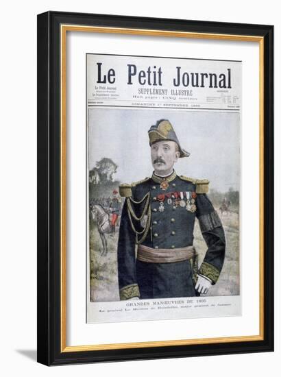 General Raoul Le Mouton De Boisdeffre, French Soldier, 1895-Henri Meyer-Framed Giclee Print