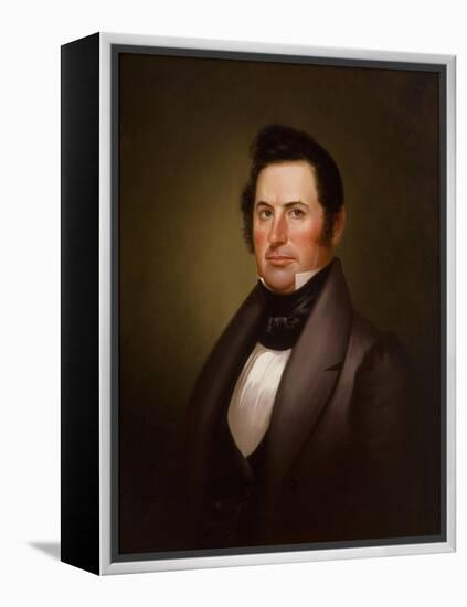 General Richard Gentry, 1837-George Caleb Bingham-Framed Premier Image Canvas
