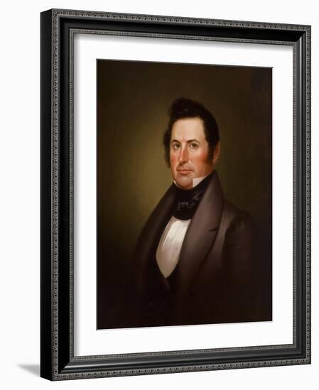 General Richard Gentry, 1837-George Caleb Bingham-Framed Giclee Print