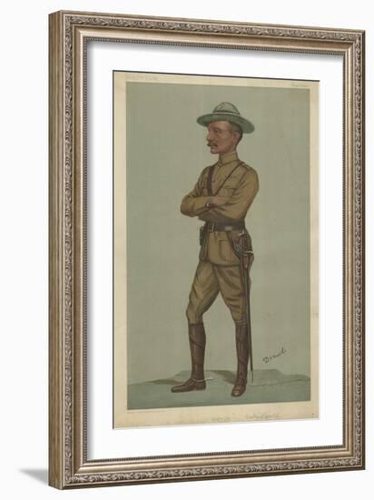 General Robert Stephenson Smyth Baden-Powell-Sir Leslie Ward-Framed Premium Giclee Print