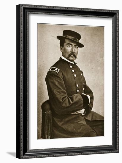 General Sheridan, 1861-65-Mathew Brady-Framed Giclee Print