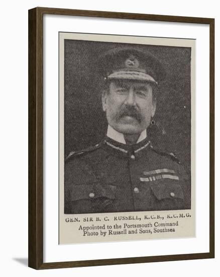 General Sir B C Russell-null-Framed Giclee Print