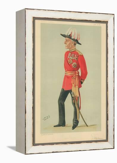 General Sir Frederick Charles Arthur Stephenson, Dear Old Ben, 18 June 1887, Vanity Fair Cartoon-Sir Leslie Ward-Framed Premier Image Canvas