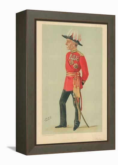 General Sir Frederick Charles Arthur Stephenson, Dear Old Ben, 18 June 1887, Vanity Fair Cartoon-Sir Leslie Ward-Framed Premier Image Canvas