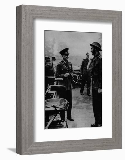 General Sir Frederick Pile, Commander-in-Chief, Anti-Aircraft Command, 1943-Unknown-Framed Photographic Print