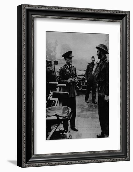 General Sir Frederick Pile, Commander-in-Chief, Anti-Aircraft Command, 1943-Unknown-Framed Photographic Print