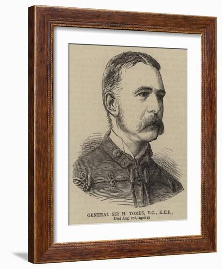 General Sir H Tombs-null-Framed Giclee Print