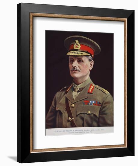 General Sir William R. Birdwood, 1914-19-Alexander Bassano-Framed Giclee Print