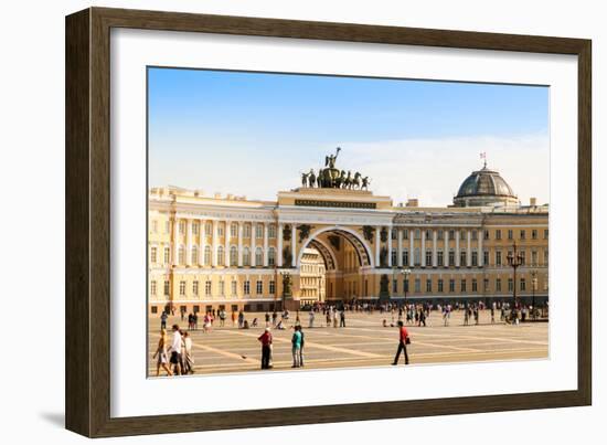 General Staff Building, Saint-Petersburg-Elgreko-Framed Photographic Print