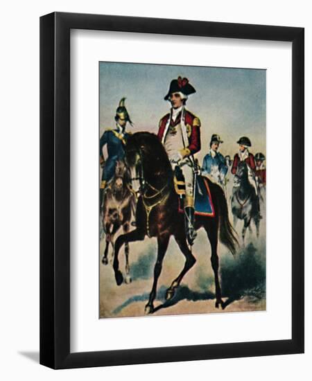 'General Steuben 1730-1794', 1934-Unknown-Framed Giclee Print