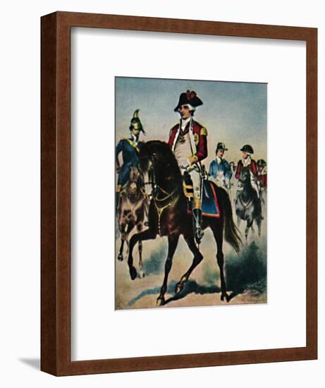 'General Steuben 1730-1794', 1934-Unknown-Framed Giclee Print